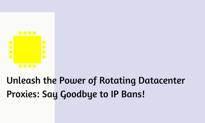 Rotating Datacenter Proxies